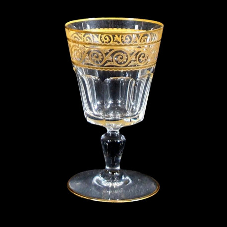 Verres à eau cristal Baccarat Eldorado XIXe H 14,5 cm