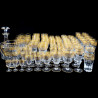 Service 50 pièces cristal Baccarat Eldorado XIXe