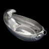 Saucière poisson Gallia N°6093  métal argenté