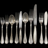 Vintage Christofle Rubans Flatware set for 12 persons