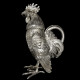 Shaker Coq en Argent