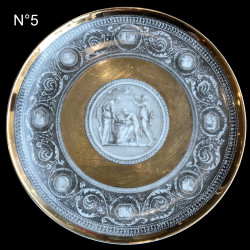 Assiette "Cammei" Fornasetti c.1960