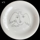 Assiette Limoges Pablo Picasso (1881-1973) "E.C.P.L.P. D24 cm