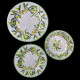 Assiette creuse melamine collection Picholine