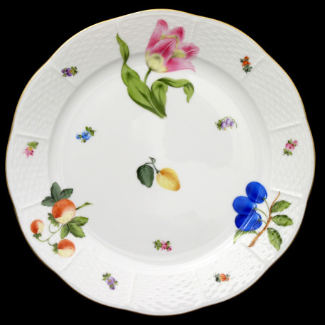 Dinner plate 25cm Fruits Necker FRN Herend