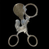Rooster-shaped egg scissors