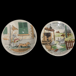 Coffret 6 d'assiettes Benjamin Rabier