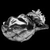 Salt cellar Pewter Artichoke