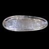 Silverplated metal Fish Platter attributed to Franco Lapini