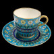 Tasses et sous tasses style Christopher Dresser