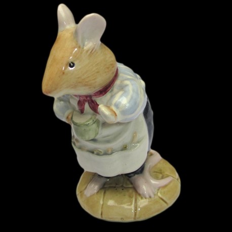 Beatrix Potter Souris avec tasse "Mr Apple" 9 cm