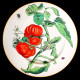 Assiette de table Légumes Creil & Montereau XIXe siècle