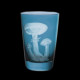 Verre tumbler en cristal Mushrooms