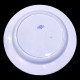 Plat rond faience Creil Japon XIXe D 31cm