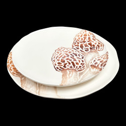Dinner plate Morel