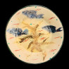 Diaz-Costa, Ceramic handpainted dessert plate, circa 1960