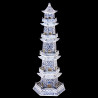 Pagode en porcelaine style Delft