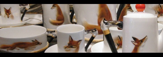 Fox coffee set